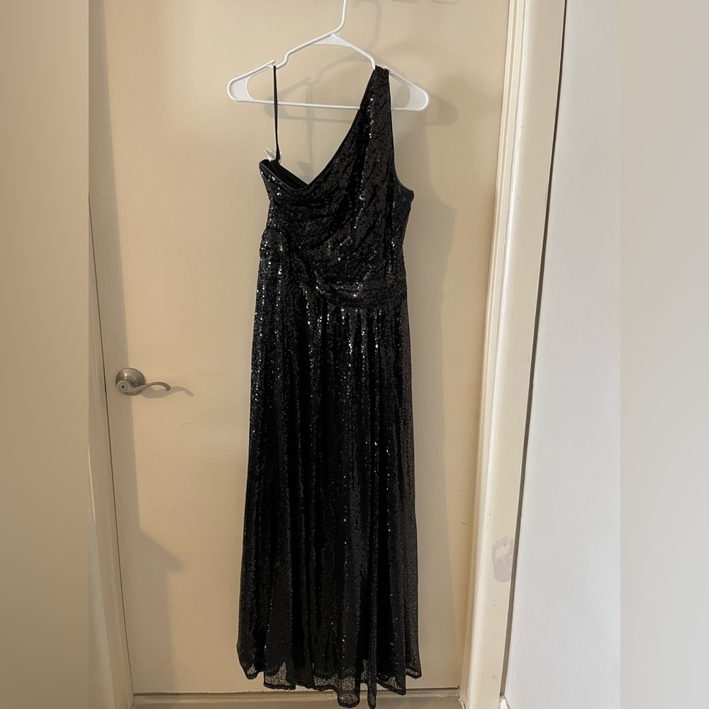 Kate Kasin black Sequin dress
